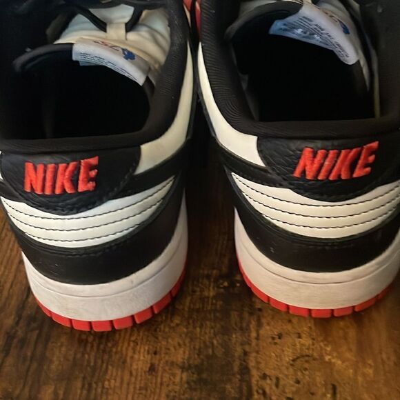 Nike Dunk Low EMB NBA 75th Anniversary Chicago Size 9 / great condition - Picture 11 of 13